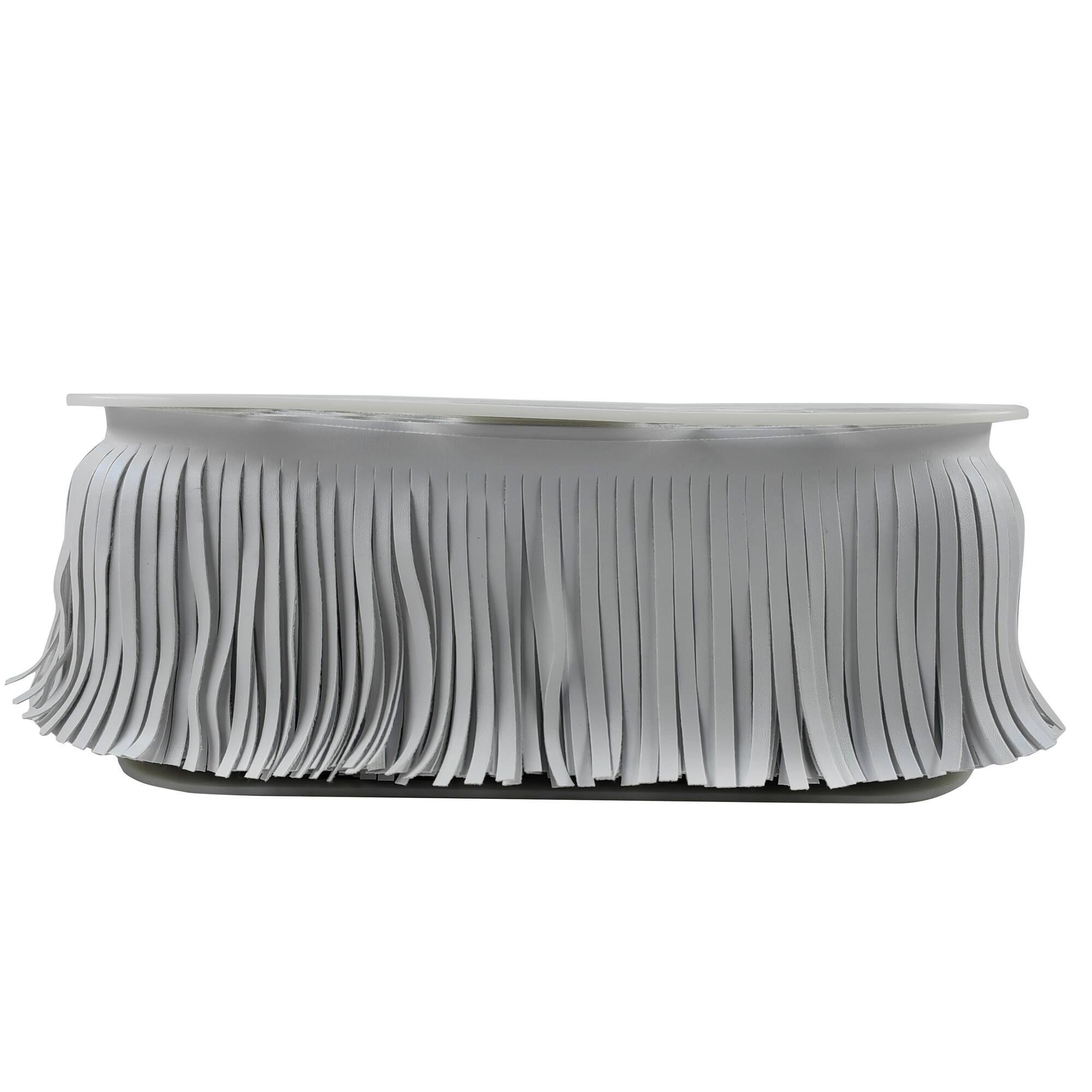 4" Faux Leather Fringe Trim by Celebrate It